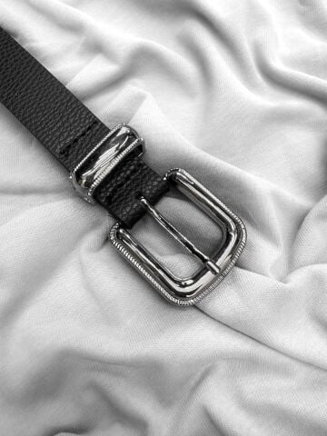 ERKEK SİYAH OLD MONEY DEMİR KEMER L