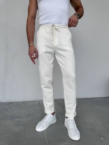 Erkek Slim Fit Yeni Sezon Kumaş Pantolon L