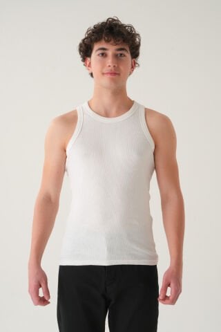 Slim Fit Atlet | Triko Kumaş T-shirt  Erkek
