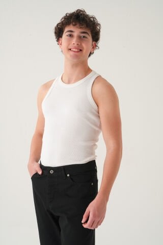 Slim Fit Atlet | Triko Kumaş T-shirt  Erkek