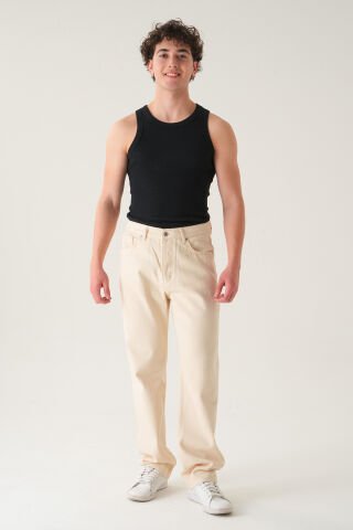 Slim Fit Atlet | Triko Kumaş T-shirt  Erkek Si̇yah - M