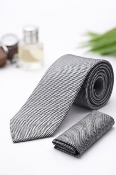 Armürkü Unisex Kravat Gri̇