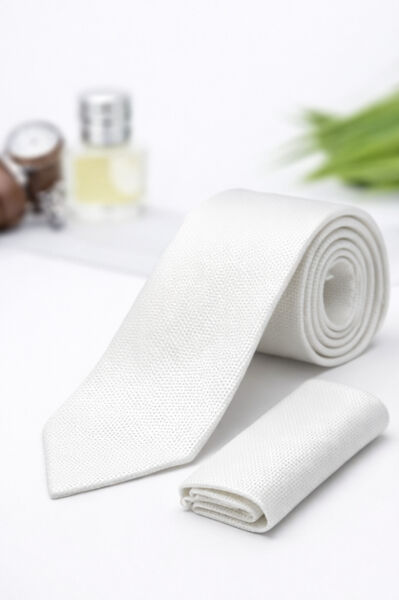 Armürkü Unisex Kravat Beyaz