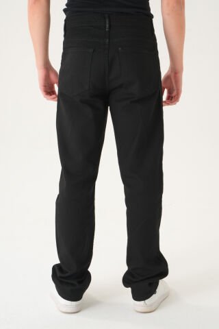 Normal Bel Baggy Jean | Bol Kesim Erkek Kot Pantolon Si̇yah - 34