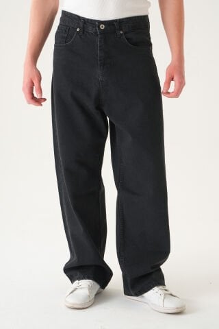 Normal Bel Baggy Skater Jean | Ekstra Bol Kesim Erkek Kot Pantolon