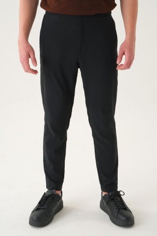 Kemersiz Kumaş | Slim Fit Erkek Pantolon