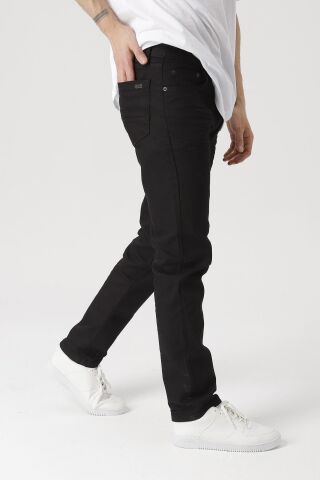 Erkek Normal Kalıp Siyah Kot Pantolon Siyah - 42/32